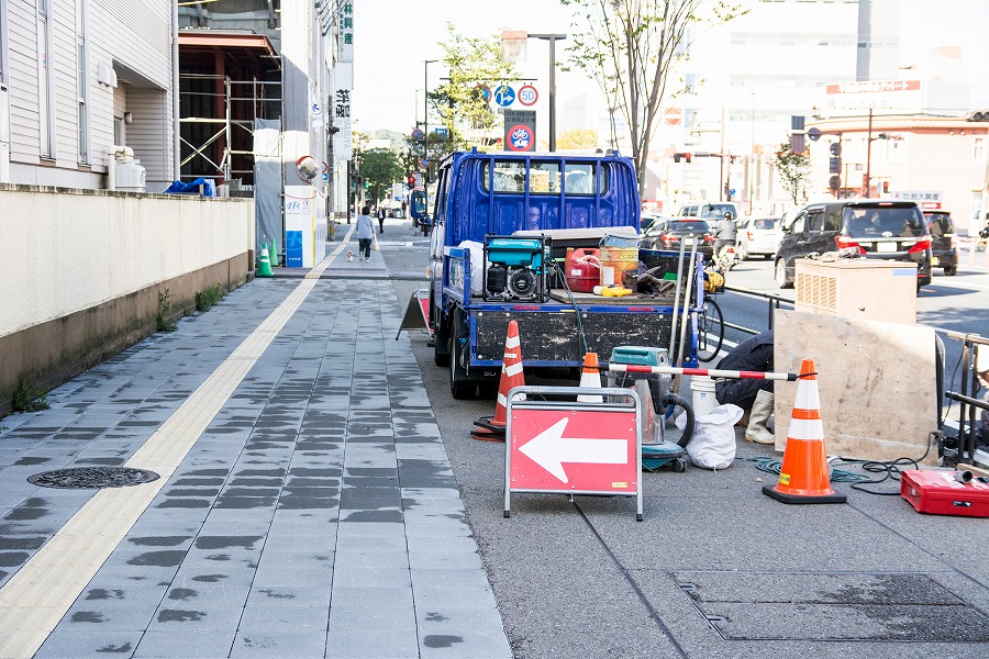 道路改良工事